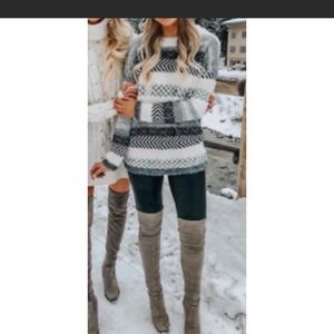 JACK by BB Dakota Fuzzy Knit Pullover